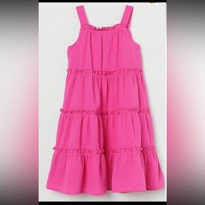 H&M seersucker maxi dress for girls